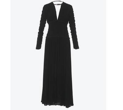 FETICO（フェティコ）　Velvet tulle shirring dress