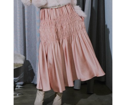 HEIREN（ヘイレーン）　クラシカルギャザーロングスカート