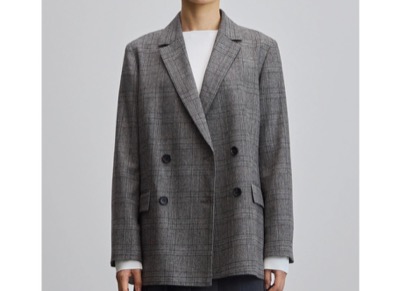 SOÉJU（ソージュ）　グレンチェックダブルジャケット