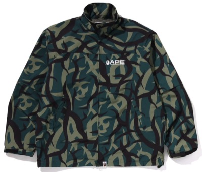 A BATHING APE（ア・ベイシング・エイプ）　TRIAL CAMO RAIN JACKET