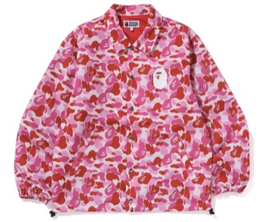 A BATHING APE(ア・ベイシング・エイプ) ABC CAMO COACH JACKET