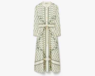 TORY BURCH(トリー バーチ) PRINTED SILK SHIRTDRESS