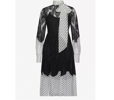 ERDEM(アーデム) Medina polka dot-print silk dress