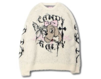 GALFY(ガルフィー) ふわふわダークキャンディーニット