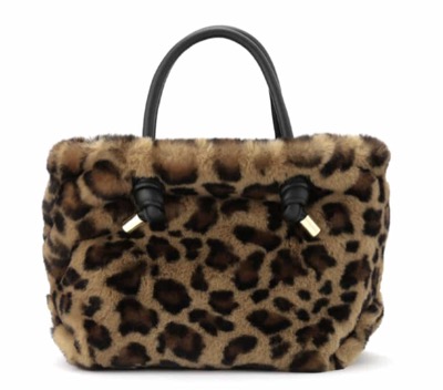 VIOLAd'ORO(ヴィオラドーロ) フェイクファー2WAYミニトートバッグ