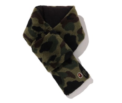 A BATHING APE(ア・ベイシング・エイプ) 1ST CAMO FLEECE SCARF