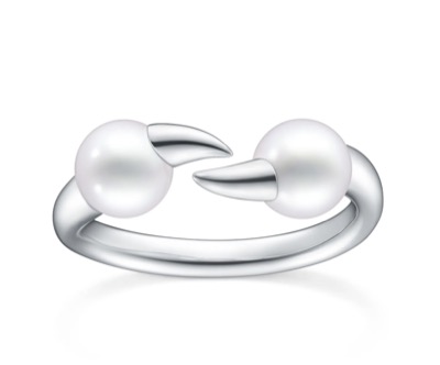 TASAKI(タサキ) Danger リング 18Kホワイトゴールド