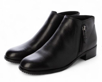 ing(イング) サイドファスナーショートブーツ