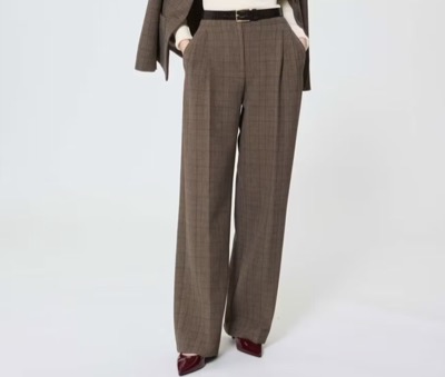 TARA JARMON(タラジャーモン) トーププリンスオブウェールズチェックパンツ