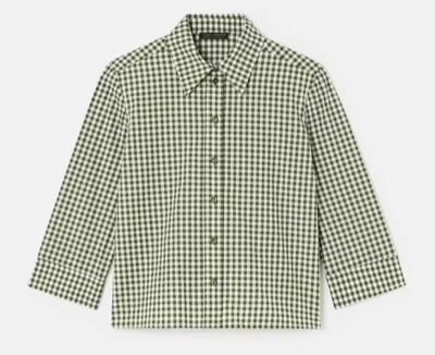 TARA JARMON(タラ ジャーモン) ギンガムチェックシャツ