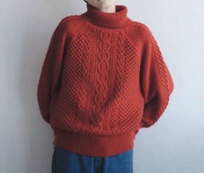 foufou(フーフー) チャンキータートルネックセーター