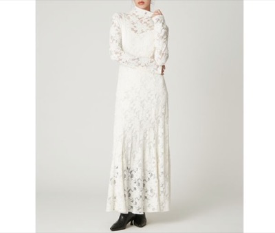 FRAY I.D(フレイ アイディー) フラワーストレッチレースワンピース