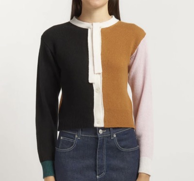 MARNI(マルニ) Cashmere Color-Block Cardigan