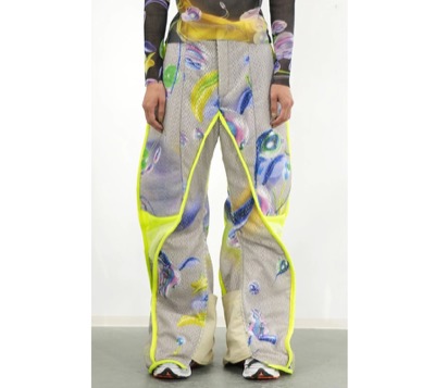 BALMUNG(バルムング) グラフィックパフカーブパンツ