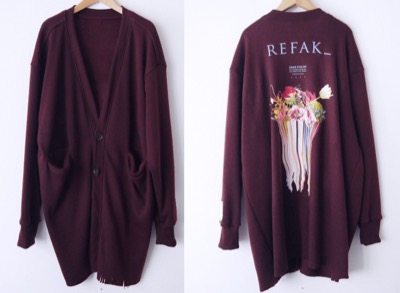 RBTXCO （アールビーティ）　シャギーロングカーディガン
