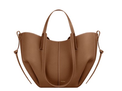 POLENE（ポレーヌ）　Cyme Mini エディション キャメル テクスチャード