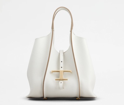 TOD'S(トッズ) T タイムレス レザー ショッピング バッグ ミニ