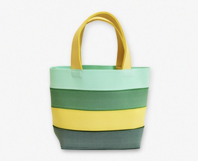 KATSUNO（カツノ）　ストライプバッグ【狐日和】