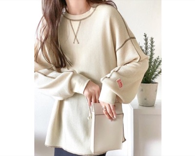 Classical Elf（クラシカルエルフ）　《JaVaジャバ 別注》2way配色ワッフルロンTee