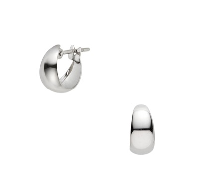 Vendome Aoyama（ヴァンドーム青山）　プラチナ フープ ピアス