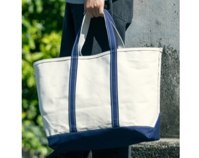 L.L.Bean（エルエルビーン）　ボート・アンド・トート・バッグ、ジップ・トップ ラージ