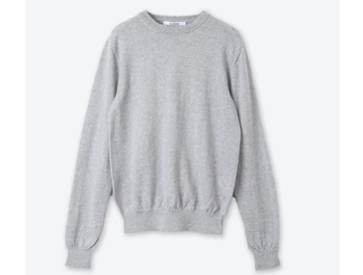 SLOANE（スローン）　14G天竺 エクストラファインメリノウール クルーネック