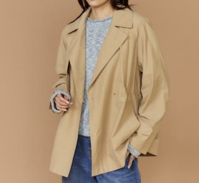 INED（イネド）　ショートトレンチジャケット