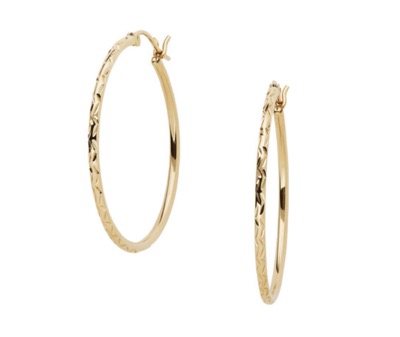 Vendome Aoyama(ヴァンドーム青山) ゴールド フープピアス