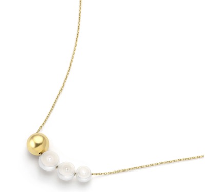 TASAKI(タサキ) Sliced ネックレス 18Kイエローゴールド