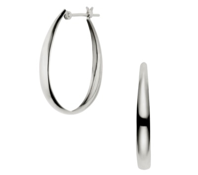 Vendome Aoyama（ヴァンドーム青山）　プラチナ フープ ピアス