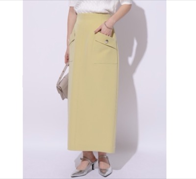 Apuweiser-riche（アプワイザー・リッシェ）　ポケットディティールタイトスカート