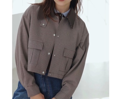 ViS（ビス）　ショートカバーオールジャケット