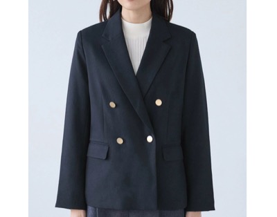 ROPE' PICNIC(ロペピクニック) レディハンサムシリーズ ウールライク金ボタンジャケット