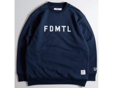 FDMTL（ファンダメンタル）　LOGO SWEAT SHIRT