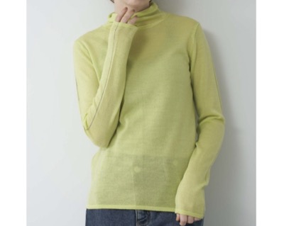 Limue(リミュ) アウトリンキングタートルニット