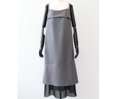 VERSEAU（ヴェルソー）　シアーヘムキャミドレス