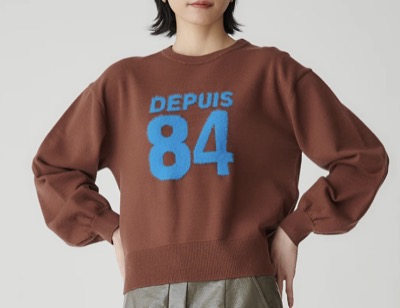 BEATRICE（ベアトリス）　ナンバリングニット