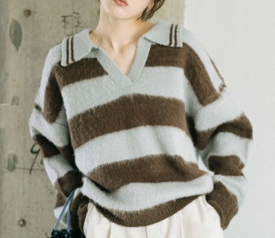 COCO DEAL(ココディール) オーバーサイズスキッパーニット