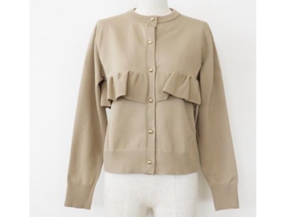 BEATRICE（ベアトリス）　アゼフリルニットカーディガン