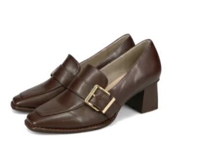 ORiental TRaffic(オリエンタルトラフィック) ベルトデザイン ヒール ローファー