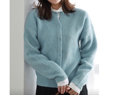 Pierrot(ピエロ) ウォッシャブル2wayニットカーディガン