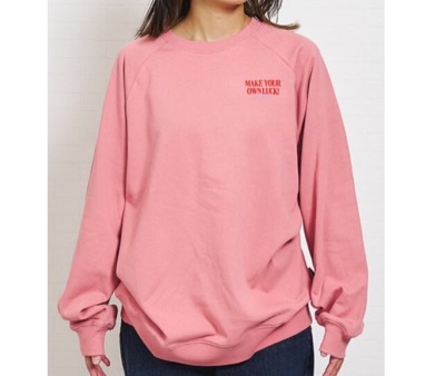 and D. petit main(アンドディープティマイン) ラグランスウェットアソートロゴプルオーバー