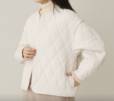 CRAFT STANDARD BOUTIQUE(クラフトスタンダードブティック) キルティングパイピングブルゾン