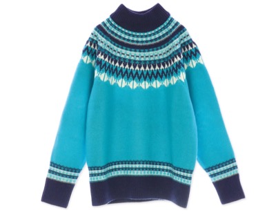 RE SYU RYU(リシュリュ) 球心柄ニット