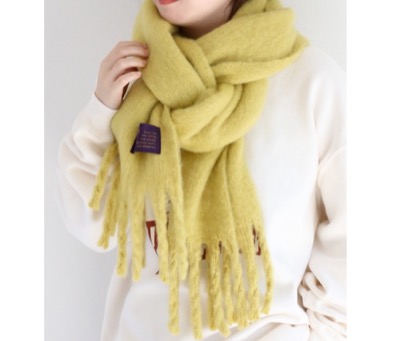 cepo(セポ) ソリッドバルキーマフラー