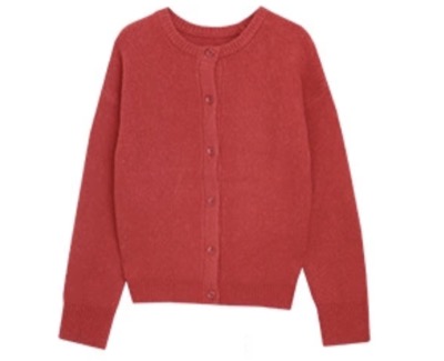 Pierrot（ピエロ）　ウォッシャブル2wayニットカーディガン