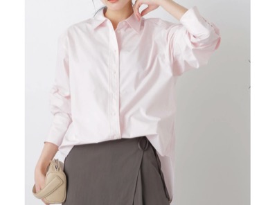 NANO universe（ナノ・ユニバース）　2wayオーバーシャツ