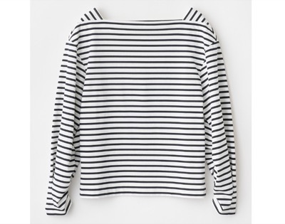 LOUNIE（ルーニィ）　スクエアネックデザインプルオーバー