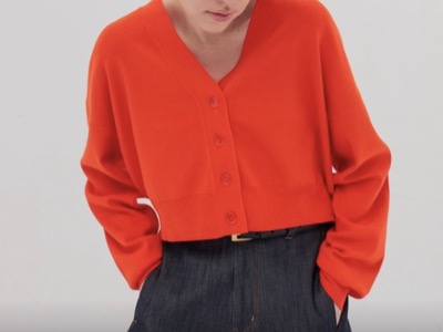 DRESSLAVE（ドレスレイブ）　playful color short cardigan