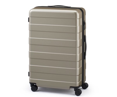 無印良品　バーを自由に調節できる ハードキャリーケース（７５Ｌ）